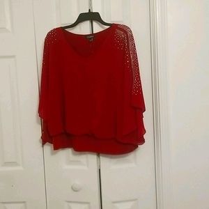 Red Blouse XL